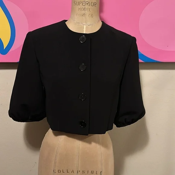 Ralph Lauren black Cropped Jacket - Picture 2 of 11